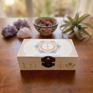 caixa à distancia reiki Caixa de Reiki à Distância e Intenções em Madeira – Símbolos Sagrados