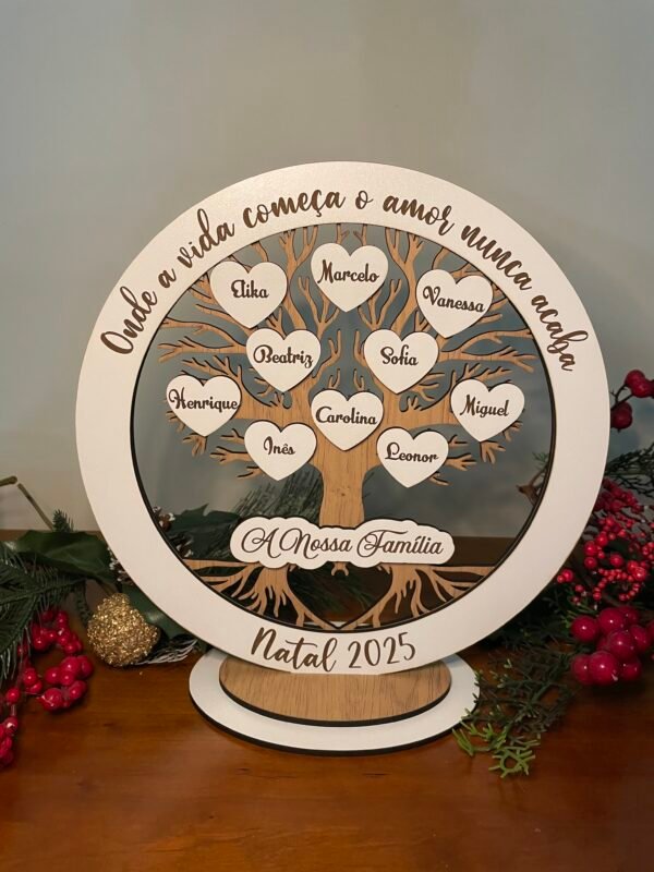 arvore familia natal